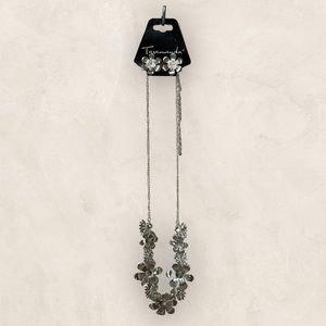 Women’s Taramanda Earrings and Necklace Set NWT Adjustable Length 18”-21”